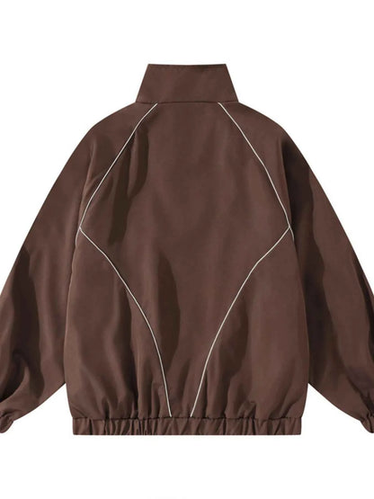 Men's Zip Up Long Sleeve Jacket