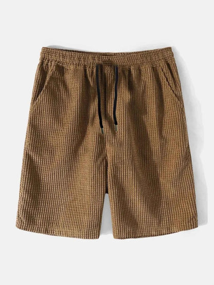 Men's Full Size Color Block Button Up Shirt and Shorts Set Plus Size