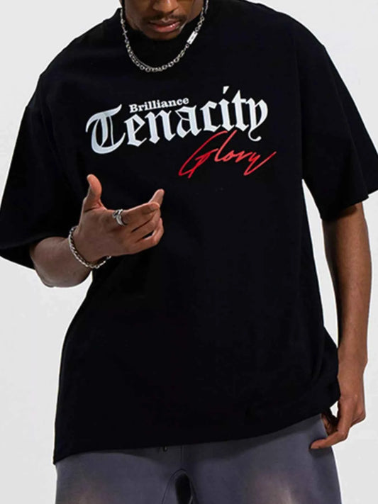 Men's Round Neck Short Sleeve T-Shirt