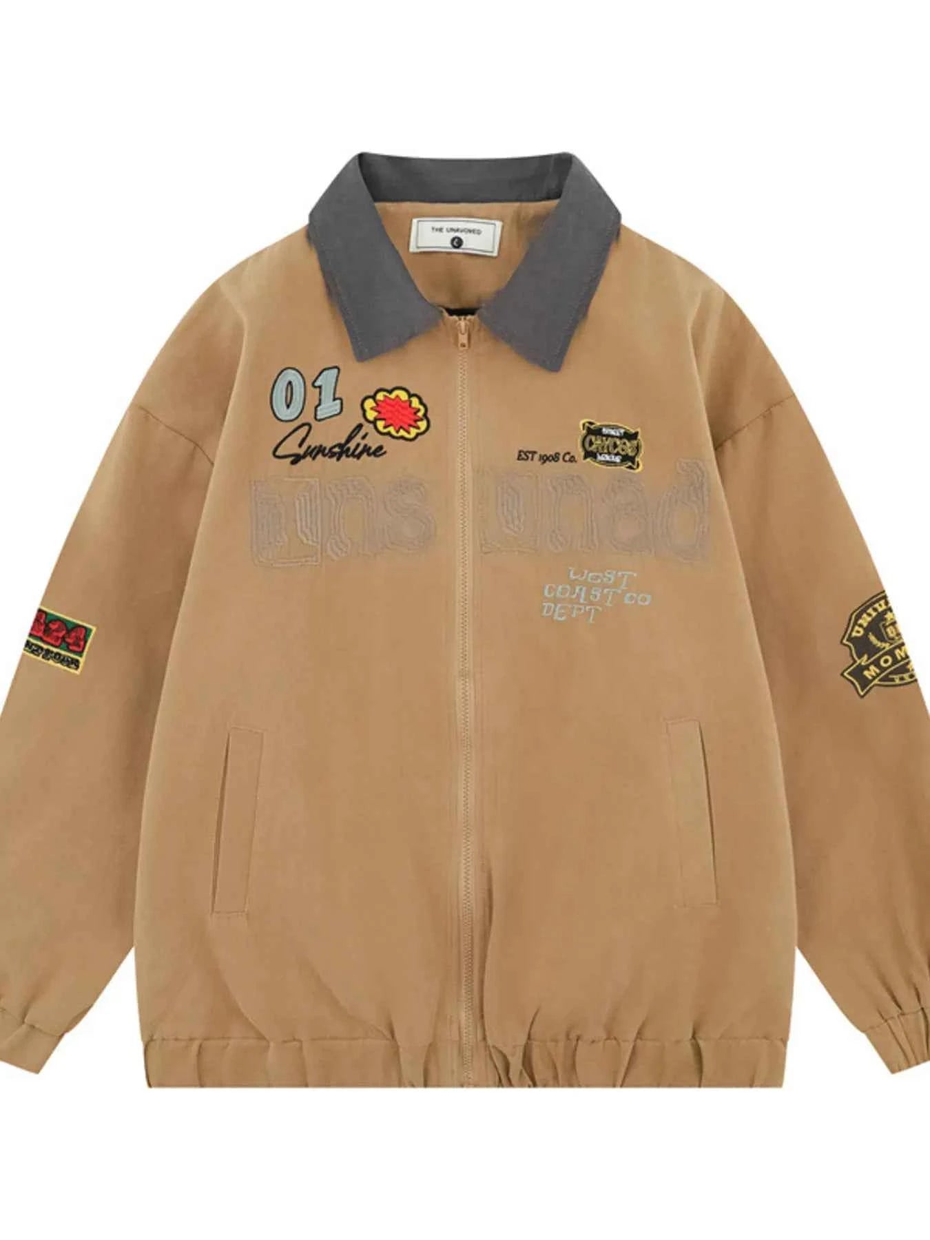 Men's Zip Up Long Sleeve Jacket