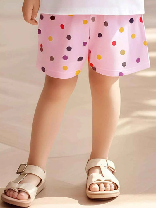 Children‘s Polka Dot Casual Shorts
