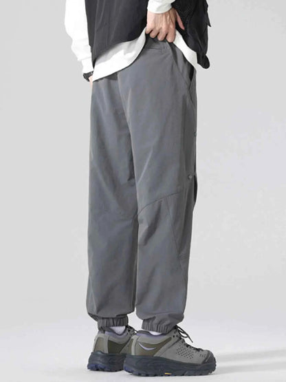 Men's Plus Size Casual Drawstring Joggers