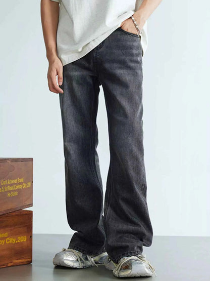 Men's Wide Leg Flare Jeans