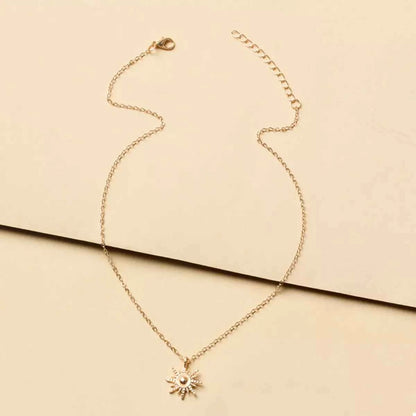 Sunburst Pendant Necklace