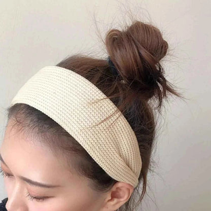 Knitted Wide Padded Headband