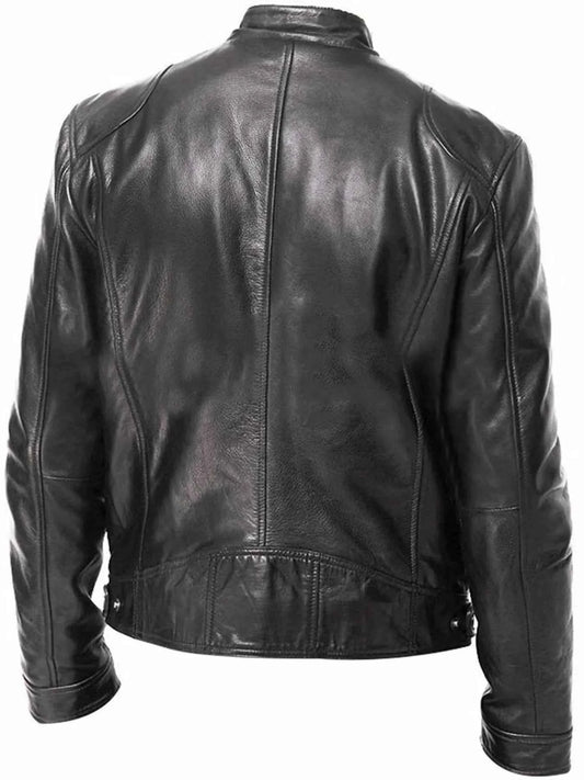 Men's Full Size Zip Up Long Sleeve Jacket Plus Size