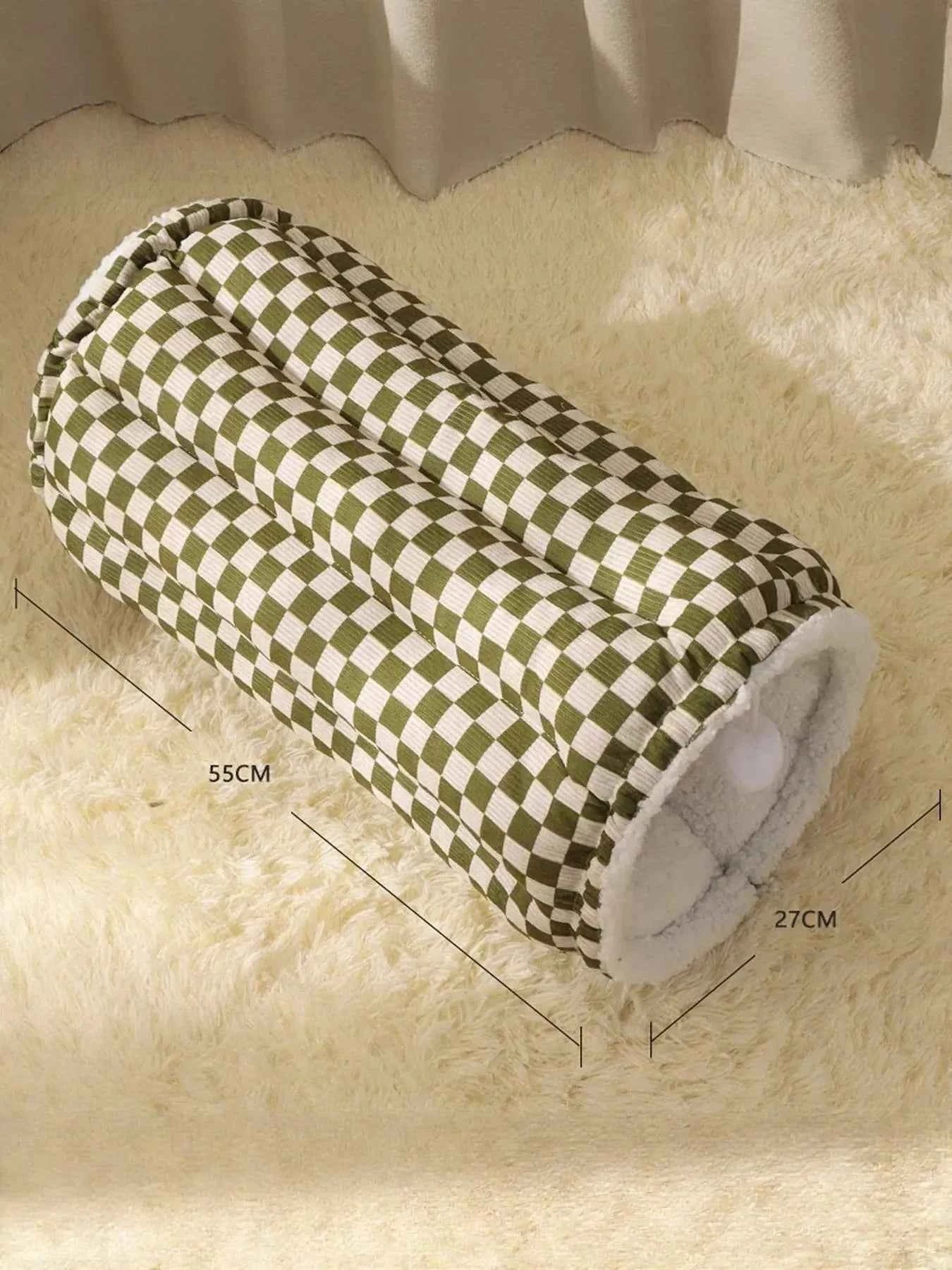 Cozy Plush Pet Tunnel Nest