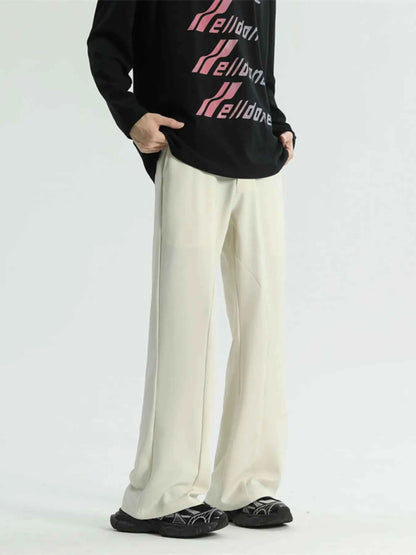 Men's Full Size Classic Bootcut Pants Plus Size