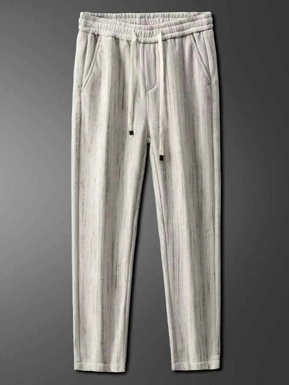 Men's Plus Size Drawstring Wide Leg Pants