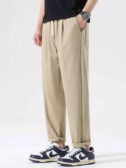 Men's Plus Size Casual Drawstring Pants