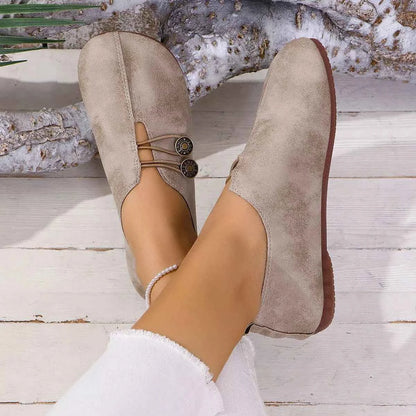 Round Toe Slip-Ons
