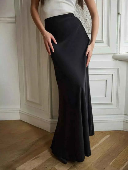 High-Waisted Maxi Skirt