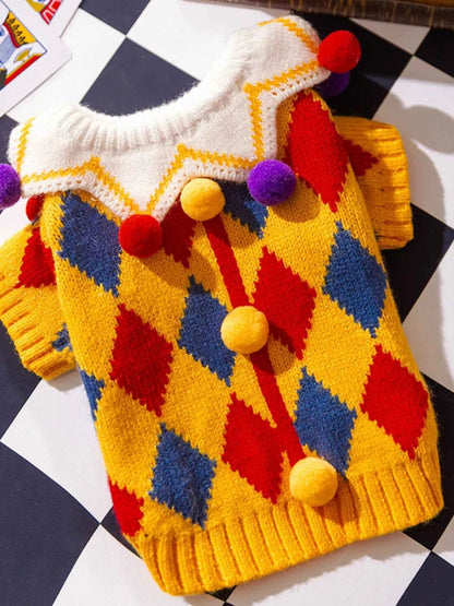 Warm Knitted Pet Sweater