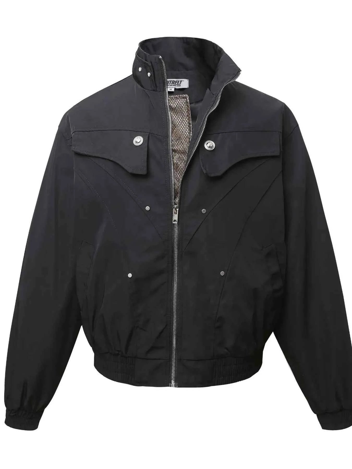 Men's Zip Up Long Sleeve Jacket