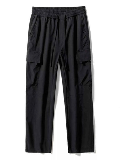 Men's Plus Size Cargo Wide Leg Pants