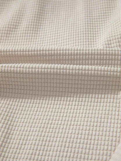 Thermal Knit Textured Hooded Jacket