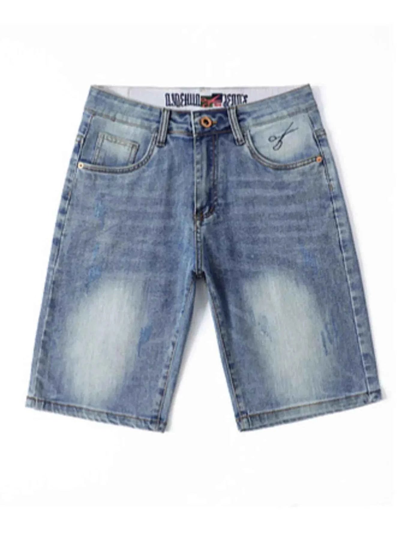 Men's Loose Fit Denim Shorts