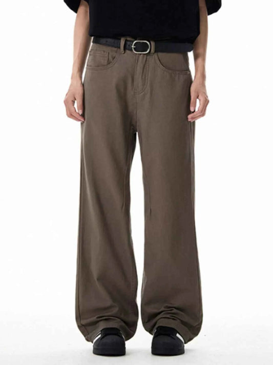 Men's Wide Leg Casual Pants