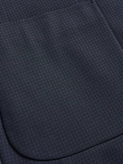 Men's Lapel Collar Long Sleeve Blazer