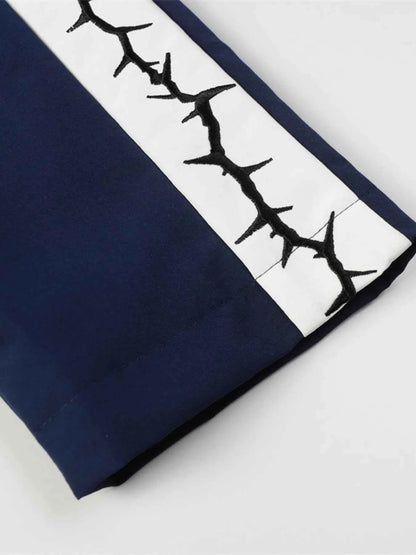 Men's Contrast Zip Up Jacket