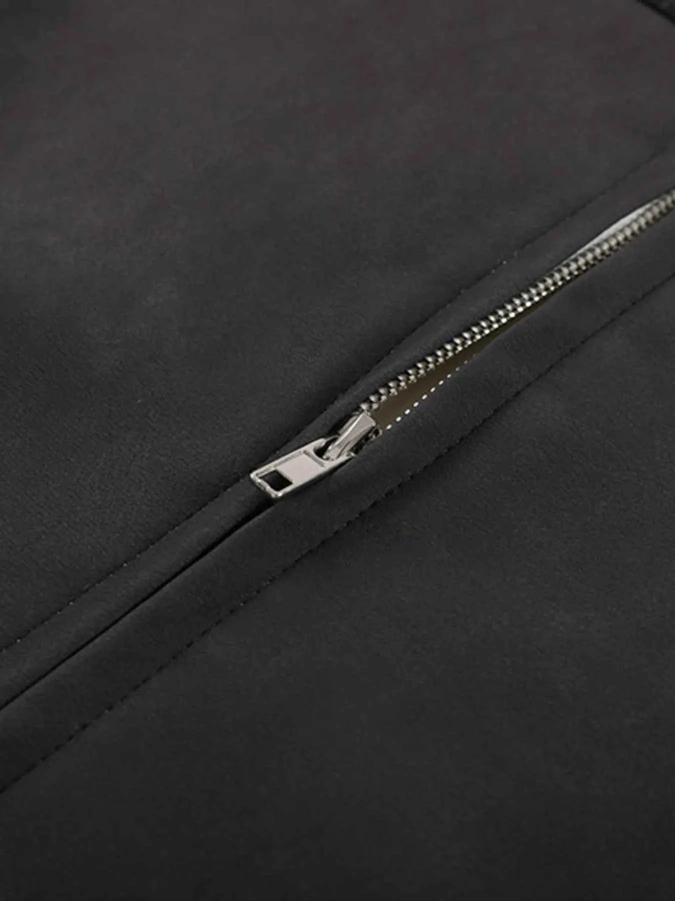 Men's Two-Tone Zip Up Jacket