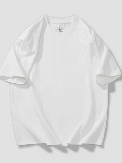 Men's Full Size Round Neck Short Sleeve T-Shirt Plus Size