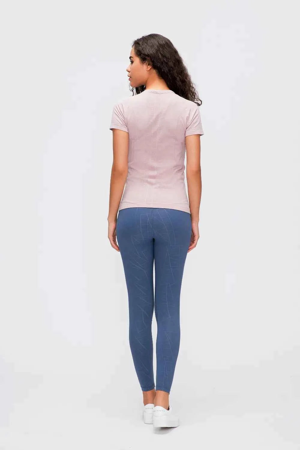 Millennia Round Neck Short Sleeve Active T-Shirt