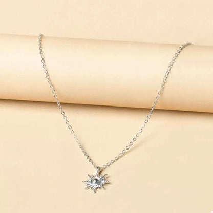 Sunburst Pendant Necklace
