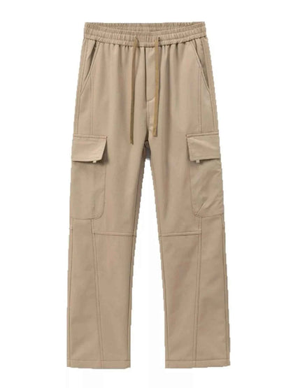 Men's Plus Size Cargo Wide Leg Pants